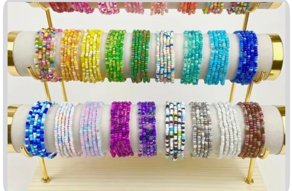 5 dollars each Delicate Beaded Multi Layer Bracelets